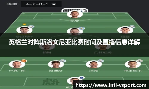 英格兰对阵斯洛文尼亚比赛时间及直播信息详解